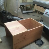 Bac toilette sèche