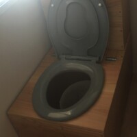 Toilette sèche du mobilhome